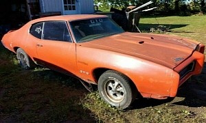 1969 Pontiac GTO Stored in a Barn for 39 Years Is Tempting Outside, Rough Inside