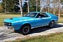 1970 AMC AMX Parked for 40 Years Is a Big Bad Blue Time Capsule