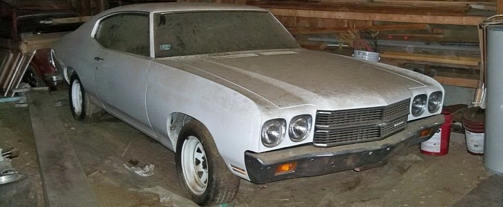 1970 Chevrolet Chevelle Malibu barn find