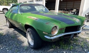 1970 Chevrolet Camaro Is a Project Begging for Massive Muscle