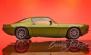 1970 Chevrolet Camaro Is The Grinch Only in Name, Beaut Has Harley-Davidson Eyes