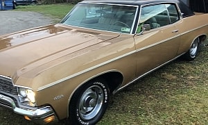 1970 Chevrolet Caprice Emerges With an LS5 Surprise Under the Hood, All Numbers Match