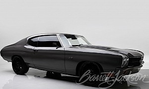 1970 Chevrolet Chevelle in Nardo Gray Is the New Meaning of Sinister