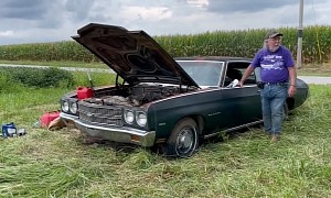 1970 Chevrolet Chevelle Spent 27 Years in a Cornfield, Nice Surprise Under the Hood