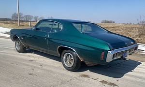 1970 Chevrolet Chevelle SS 396 Is a Rare Original Engine and Low Mileage Combo