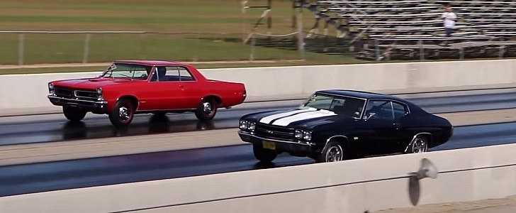 1970 Chevrolet Chevelle vs 1965 Pontiac GTo