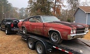 1970 Chevrolet Chevelle SS Owned by a Woman for 45 Years Found in a Trailer Park