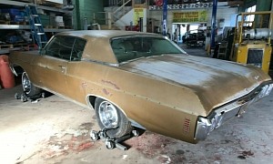 1970 Chevrolet Impala Is This Close to Total Extinction, 454 Big-Block Just a Nice Memory