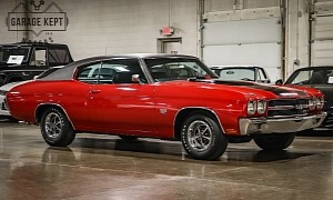 1970 Chevy Chevelle SS Features Numbers-Matching Iconic 454, But There's a Catch