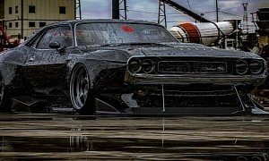 1970 Dodge Challenger "Black Track" Looks Like a Time Attack Monster