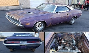 1970 Dodge Challenger Has Been Sitting for Too Long, Blends Plum Crazy Paint and Rust