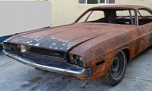1970 Dodge Challenger Plum Crazy Destroyed in Garage Fire Is Literally a Burn Find