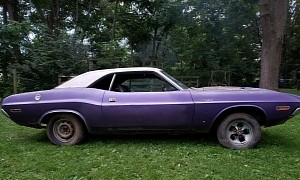 1970 Dodge Challenger Plum Crazy Last on the Road in 1978 Is Back After Years in Hiding