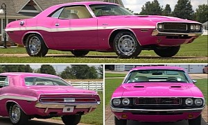 1970 Dodge Challenger R/T in Panther Pink Is a Hi-Impact, Big-Block Mystery
