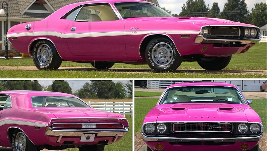 Dodge Challenger SRT8 Furious Fuchsia Edition Is the Pink Panther