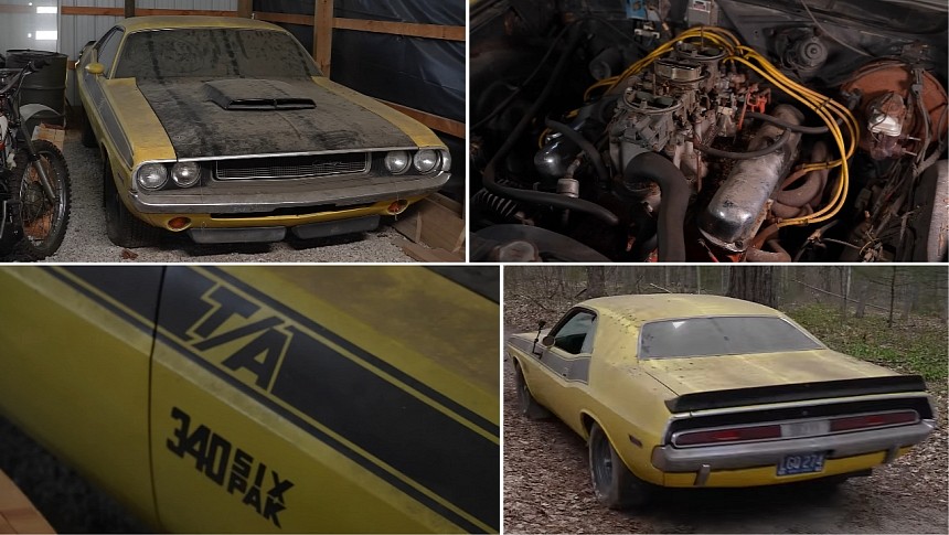 1970 Dodge Challenger T/A barn find