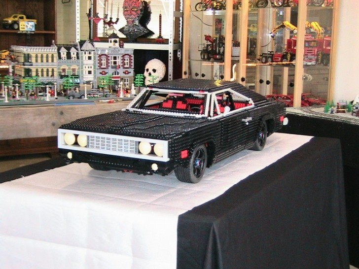 1970 Dodge Charger 1:5 LEGO scale model