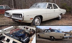1970 Dodge Coronet Forgotten for 30 Years Comes Back to Life As Police Cruiser