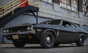 1970 Dodge HEMI Challenger R/T Black Ghost Is Back, Ready to Haunt Collectors' Dreams