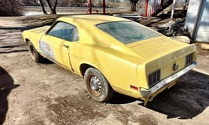 1970 Ford Mustang Abandoned After Rear-End Crash Is a Surprising Survivor, All-Original