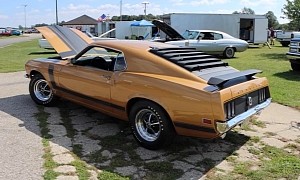 1970 Ford Mustang Boss 302 Drag Races 1978 Chevrolet Corvette, Someone Gets Walked
