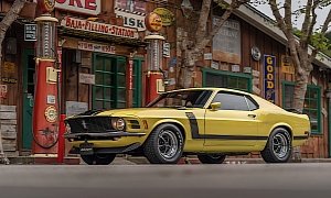 1970 Ford Mustang Boss 302 Is $55,000 Worth of Yellow Wonder