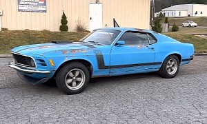 1970 Ford Mustang Boss 302 Is a Grabber Blue Survivor With Numbers-Matching Everything