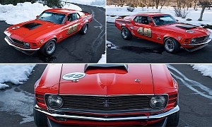 1970 Ford Mustang Boss 429 Orange Blossom Is a $250K Piece of IMSA Racing History