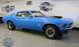 1970 Ford Mustang Boss 429 With Numbers-Matching V8 Is How You Spell Cool Muscle