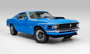1970 Ford Mustang Boss 429 With Numbers-Matching V8 Is Supremely Collectible