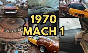 1970 Ford Mustang Mach 1 Sitting for Years Begs for Restoration in Potato-Quality Photos