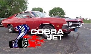 1970 Ford Torino Is a Gentleman With Cowboy Manners: 429 Cobra V8, Four-Speed, Hood Scoop