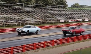 1970 Ford Torino SCJ Shows 1969 Olds Cutlass W-31 Who's Boss on the Quarter-Mile