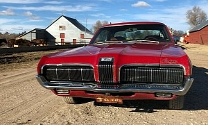 1970 Mercury Cougar Spent Decades in a Shed, Got Out, Ended Up in a Shed Again