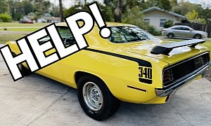 1970 Plymouth Barracuda Pulled From a Private Collection Is a Hurricane Ian Victim
