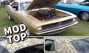 1970 Plymouth Cuda in FY4 Gold Flexes a Rare and Controversial Feature
