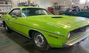 1970 Plymouth Cuda Rare Barn Find Can Be Rescued After 35 Years in a Basement