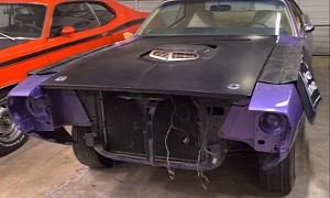 1970 Plymouth 'Cuda Sitting for 25 Years Ditched 440 V8 Power for a Cardboard Box