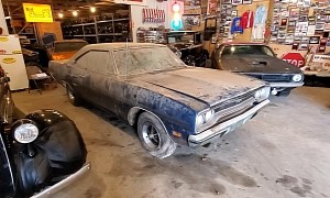 1970 Plymouth GTX Spent 47 Years in a Barn, Rocks Numbers-Matching 440 V8