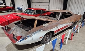 1970 Plymouth Superbird Almost Burned to the Ground, Owner Says It Will Run Again