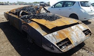 1970 Plymouth Superbird For Sale With Terminal Fire Damage Looks Depressing