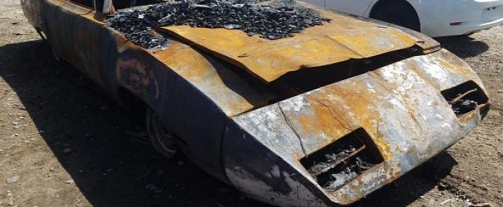 1970 Plymouth Superbird For Sale with Terminal Fire Damage
