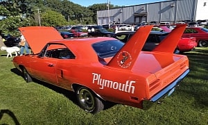 1970 Plymouth Superbird Is a HEMI Trickster, Shows Off Tiny Surprise on the Dash
