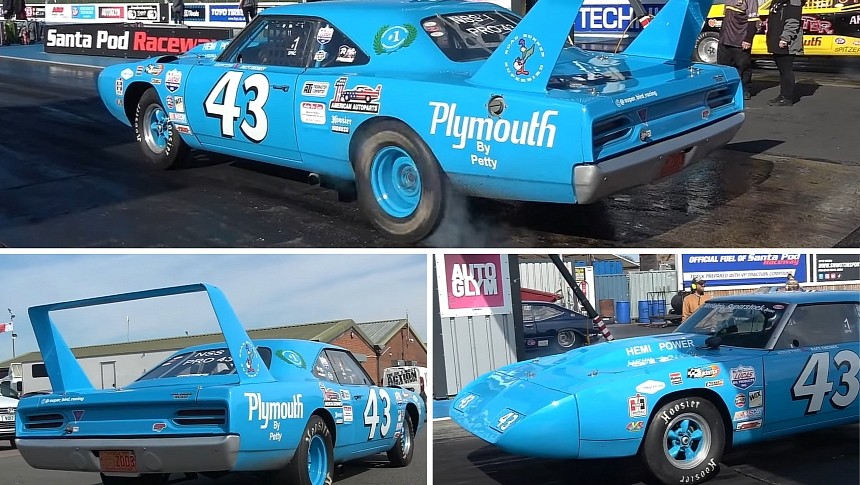 1970 Plymouth Superbird dragster