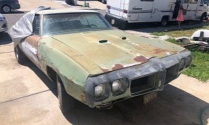 1970 Pontiac GTO Parked for 20 Years Flexes Low Mileage, Needs Total Restoration