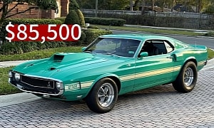 1970 Shelby Mustang GT500 Swaps Factory 428 Cobra Jet V8 for Something Even More Muscular