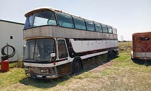 1970s Neoplan Double-Decker Bus Could Prove a Tricky, Ultimate Vanlife Project