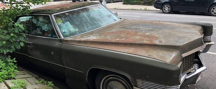 1971 Cadillac that spent 25 years illegally parked in Brooklyn