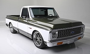1971 Chevrolet C20 Was Recently Turned Into a C10 and It's Packing LS3 Hardware