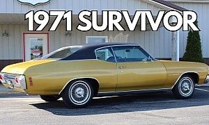 1971 Chevrolet Chevelle Survives the Test of Time With Incredible Mileage